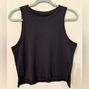 lululemon athletica Black Crop Top